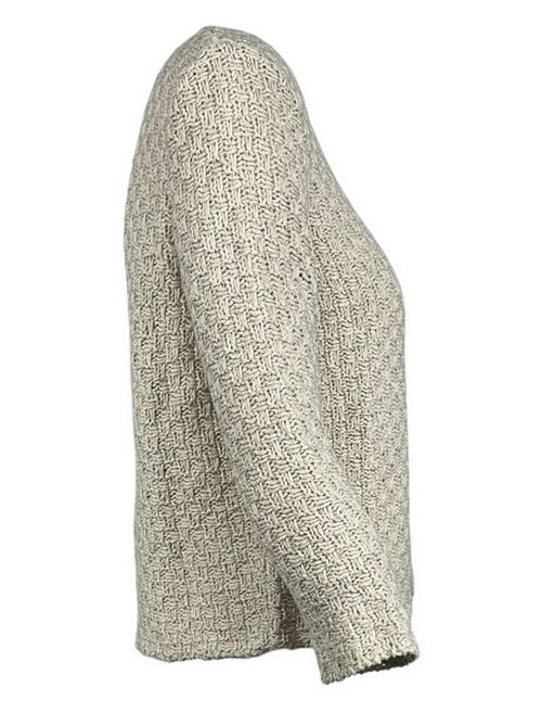 Maglia donna lavorazione stuoia beige Base Milano | B1510-048002